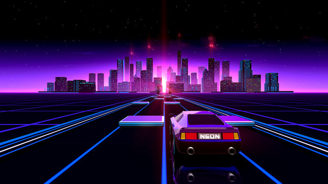 Neon Drive - '80s style arcade game