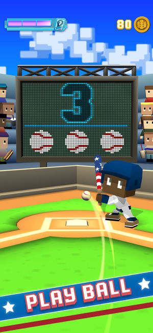 Blocky Baseball - 无尽的街机赛
