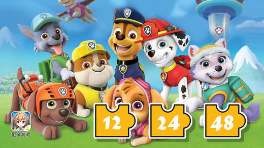 汪汪队拼图游戏