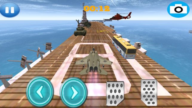 飞机游轮停泊模拟飞行