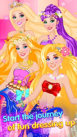 美人鱼公主换装沙龙 - 女生游戏大全.