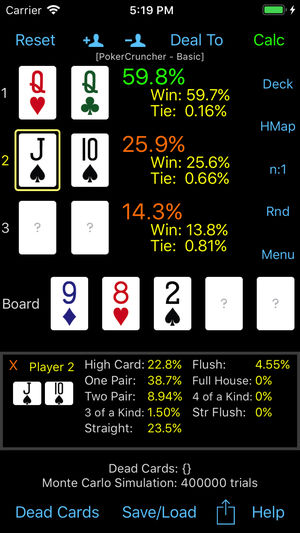 PokerCruncher - Basic - Poker Odds Calculator