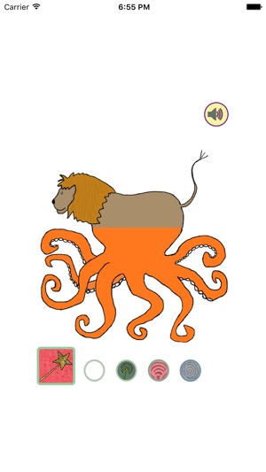 奇怪的动物 - 小孩拼图