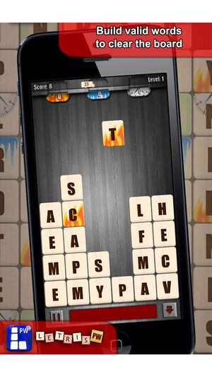 Letris Power: Word puzzle game