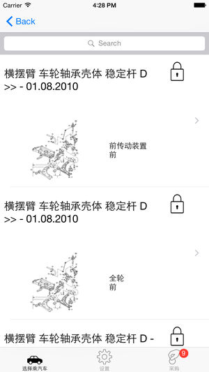 斯柯达（Skoda）的部分和图表