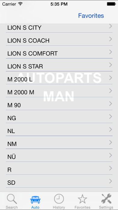 Autoparts for MAN Truck&Bus