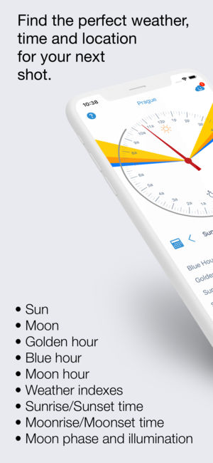 Golden Hour One - weather for photographers