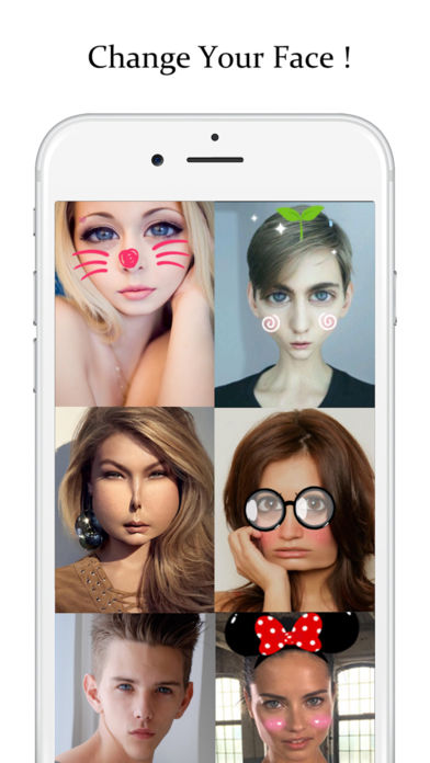 变脸相机 Live 变脸变声器 - 自己制作趣味搞笑视频，有趣的扭曲液化效果