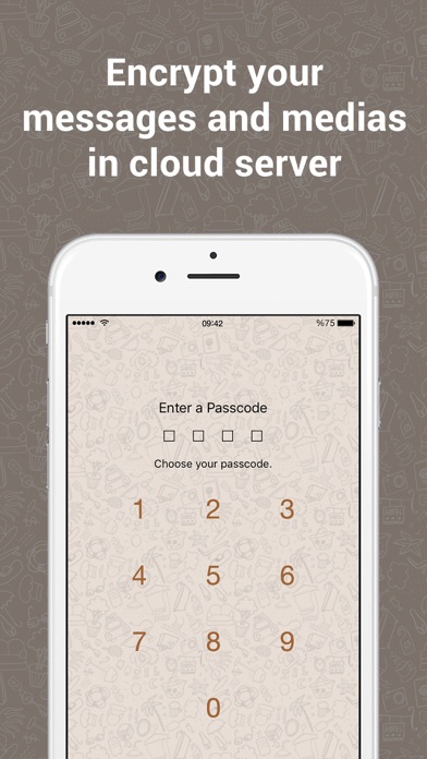 XLock - Encrypted cloud for text messages
