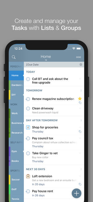 2Do - Reminders & Personal Planner