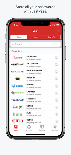 LastPass - 密码管理器