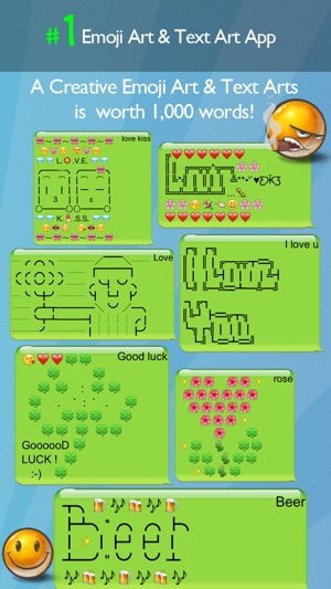 Emoji Art & Text Picture PRO -Add New Style Emoji Arts & Text Arts to Messages & Email