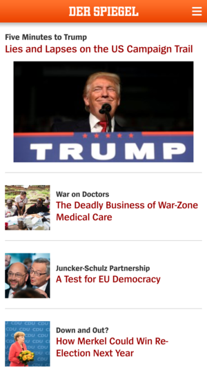 DER SPIEGEL in English