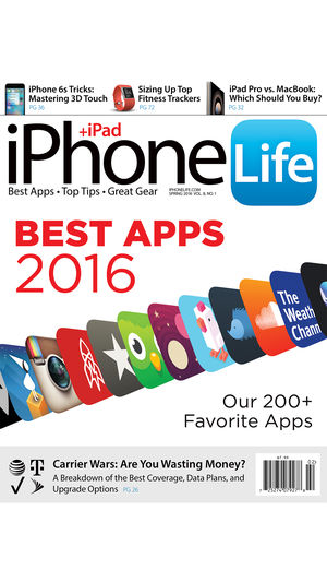 iPhone Life magazine: Best Apps, Top Tips, Great Gear