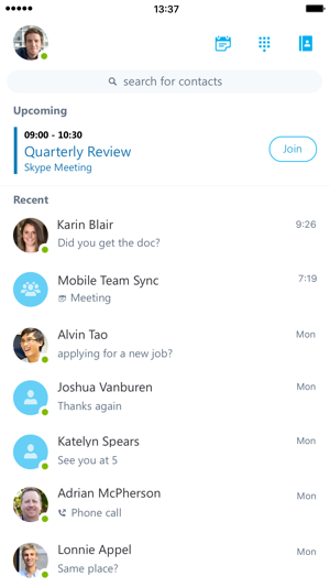 Skype for Business（以前称为Lync 2013）