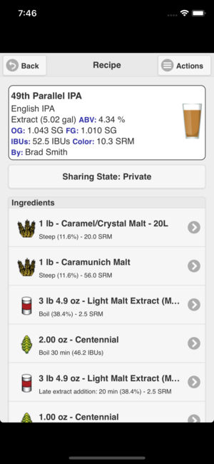 BeerSmith Mobile Home Brewing