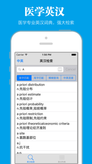医学专业英汉词典