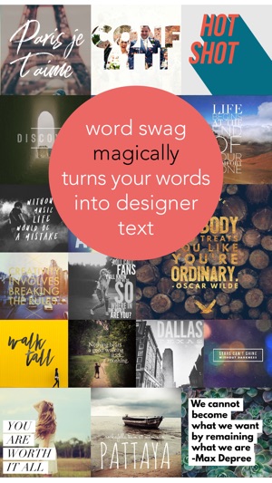 Word Swag - Cool fonts & typography generator