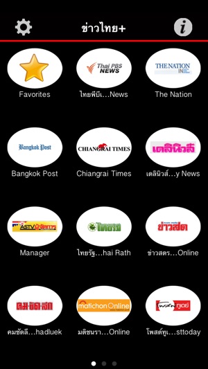 ข่าวไทย หนังสือพิมพ์ในประเทศไทย Thai News Thailand TH Newspapers by sunflowerapps