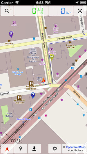 离线地图和GPS导航仪 无偿地