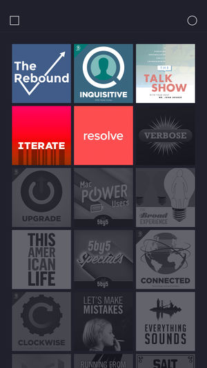 Network - Minimal Podcast Player