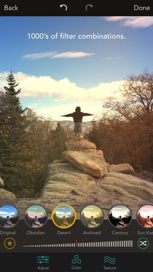 Shift - Create Custom Filters with Textures, Gradients, and Blends