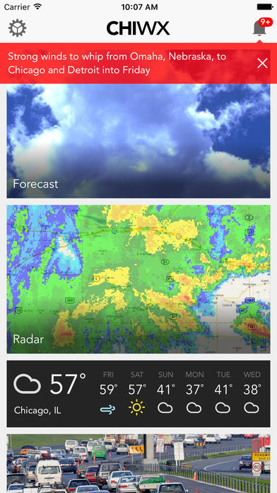 CHICAGOwx Chicago Weather Forecast, Radar, Traffic