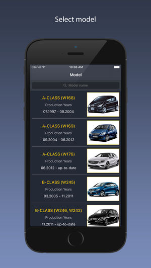 TechApp for Mercedes