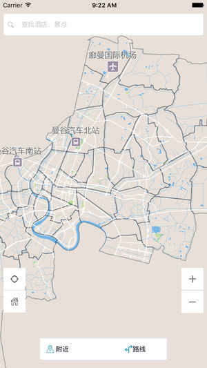曼谷中文离线地图