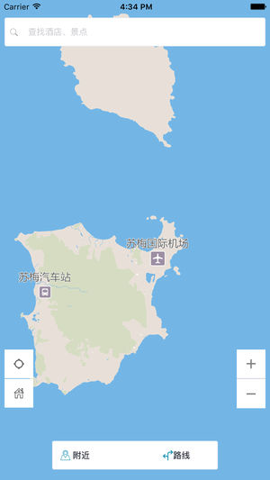 苏梅岛中文离线地图