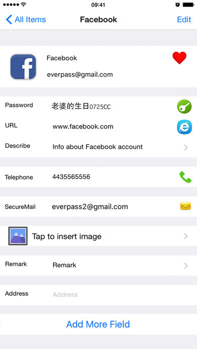 密码管理器 - 存储账号密码数据保险箱 & 隐私通讯录安全管家 锁住银行会员卡记事本免费版
